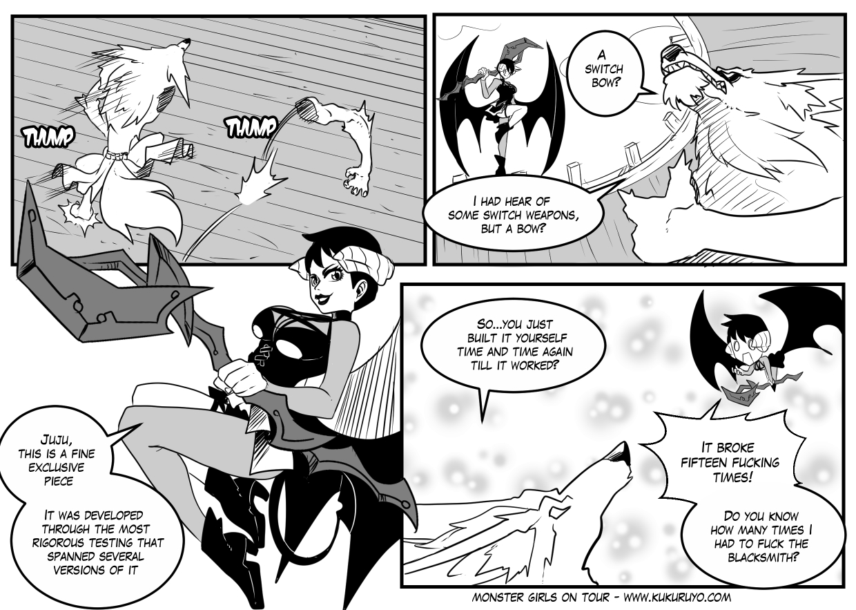 Monster girls on tour - Episode 241, Page 1: Page 241